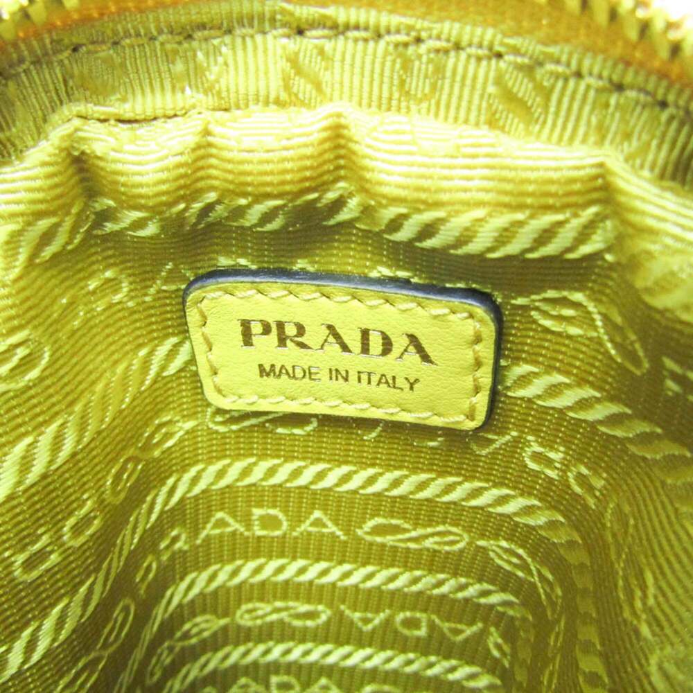 PRADA Yellow Leather Shoulder Bag - Picture 10 of 10